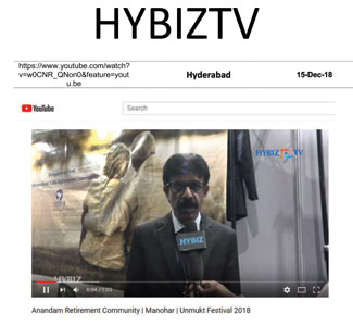 HYBIZ-TV Anandam Retirement Community 15 Dec 18