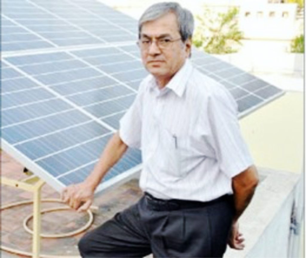 Solar Suresh spends his retirement as an eco warrior